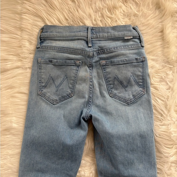 Mother Dazzler Mid Rise Straight Leg Jeans - Picture 6 of 9